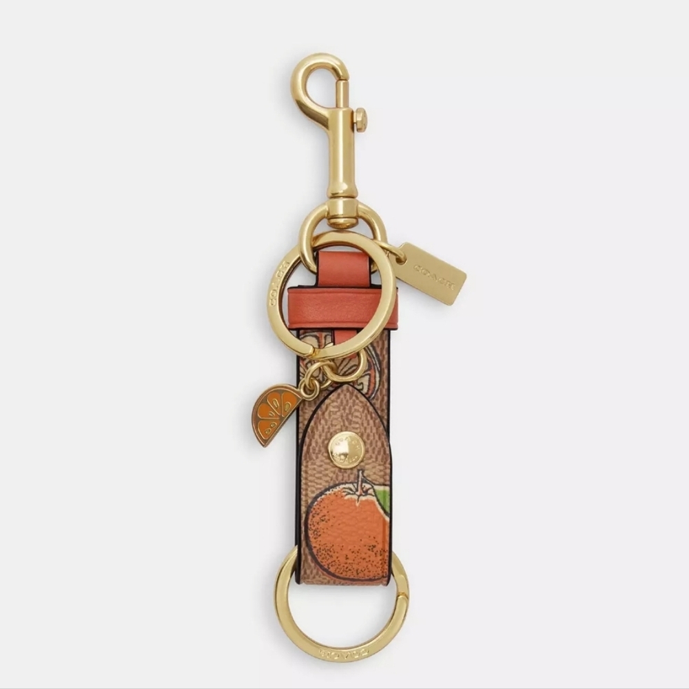 Coach Trigger Snap Bag Charm